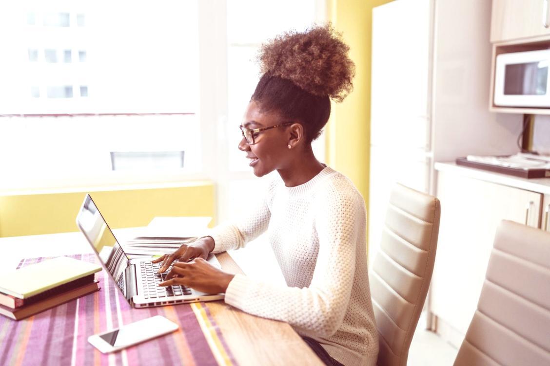 Professional financial team working together in modern office environment